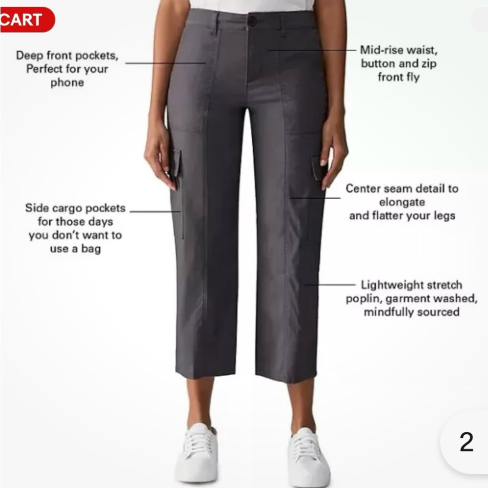NWTS Women’s Portside Cargo Crop Pant